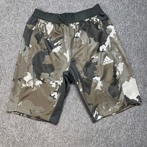 Adidas Men's Crazy Lite All-Over Print Shorts Aeroready Athletic Abstract M